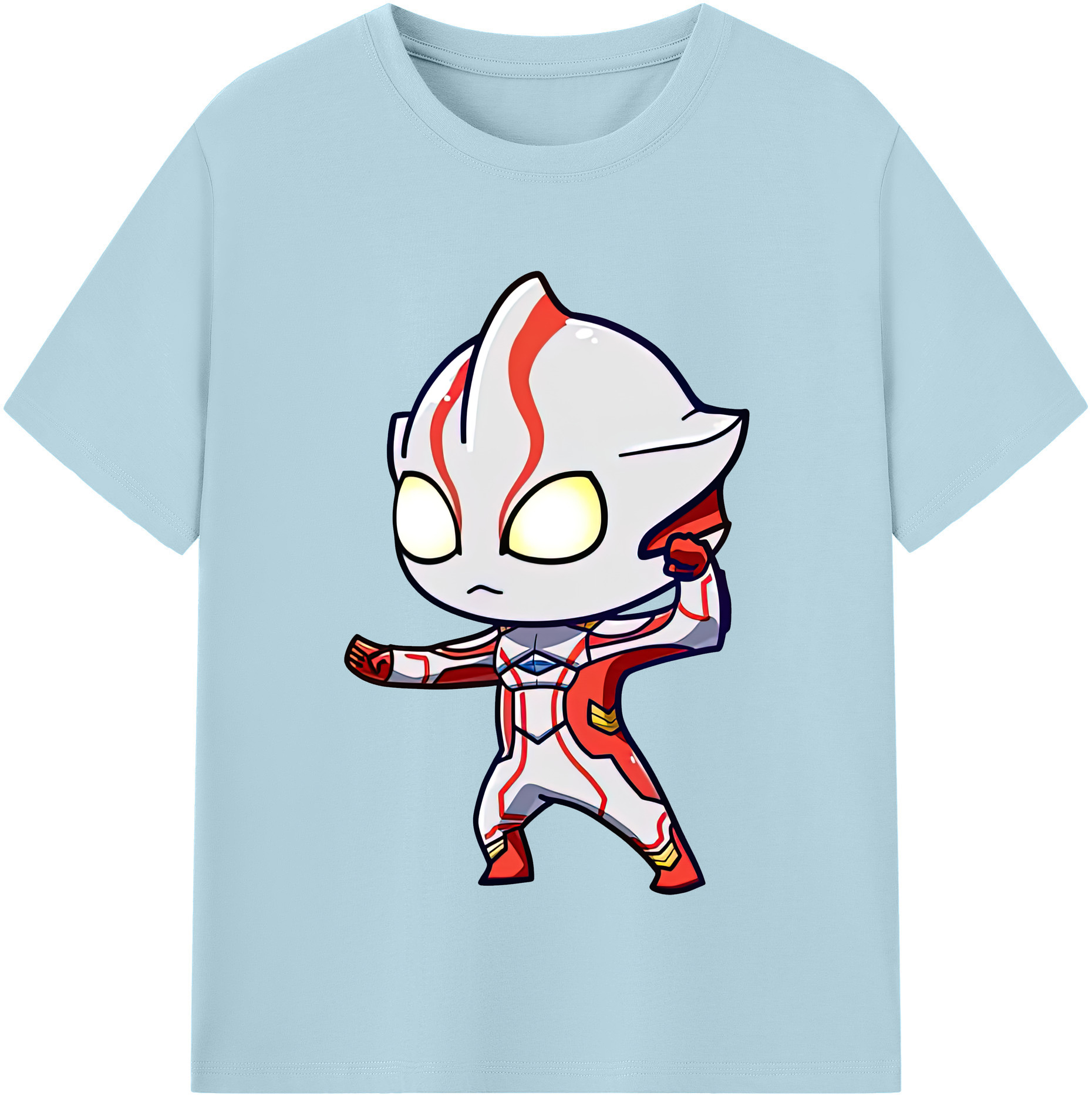 （画像用） ウルトラマン Ultraman 綿100％半袖Tシャツ（フロントプリント）